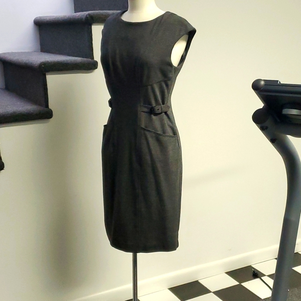 Calvin Klein black/gray dress